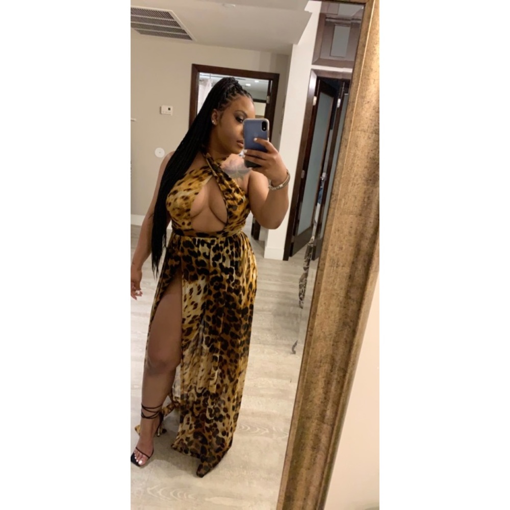 Leopard dress